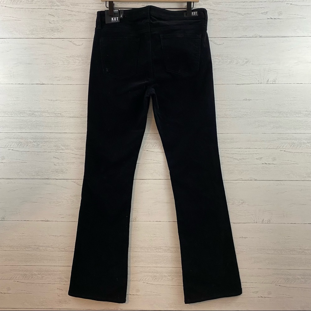 Kut from the Kloth Karen Black Baby Bootcut Jeans